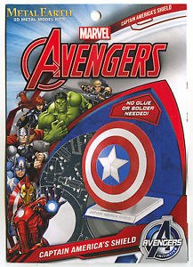 Metal Earth Avengers Captain America Shield