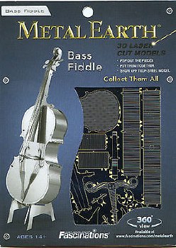 Metal Earth Bass Fiddle