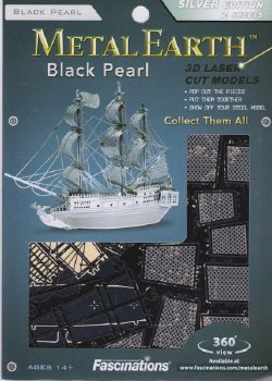 Metal Earth Black Pearl