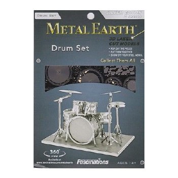 Metal Earth Drum Set