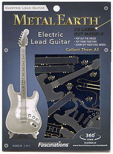 Metal Earth Electric Lead Guitar