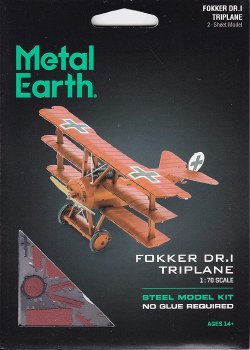 Metal Earth Fokker Dr. I Triplane