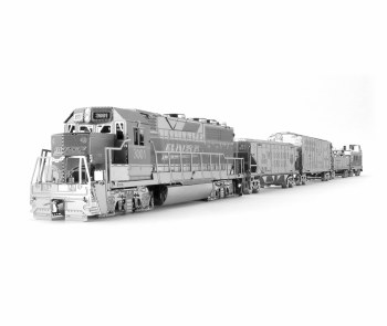 Metal Earth Freight Train Set