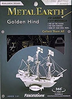 Metal Earth Golden Hind