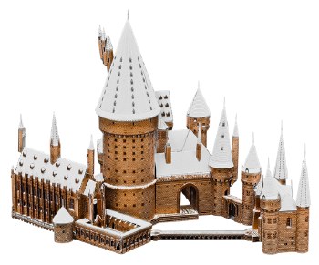 Metal Earth Harry Potter Hogwarts in Snow