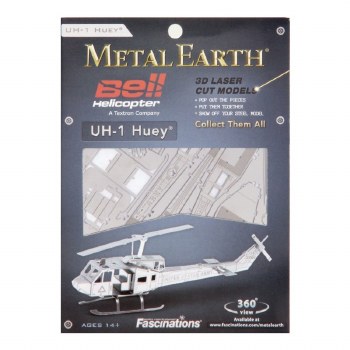 Metal Earth UH-1 Huey Helicopter