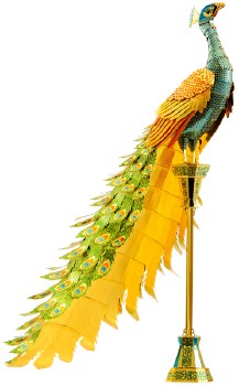 Metal Earth ICONX Peacock