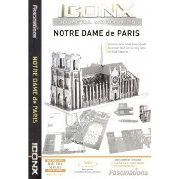 Metal Earth ICONX Notre Dame de Paris