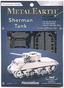 Metal Earth Sherman Tank