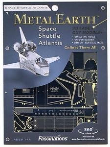 Metal Earth Space Shuttle Atlantis