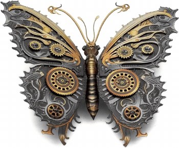 Metal Earth Steampunk Butterfly
