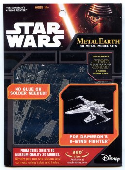 Metal Earth Star Wars Poe Dameron's X-Wing
