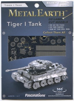 Metal Earth Tiger I Tank