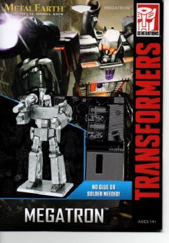 Metal Earth Transformers Megatron