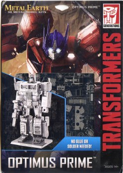 Metal Earth Transformers Optimus Prime
