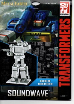 Metal Earth Transformers Soundwave