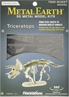 Metal Earth Triceratops