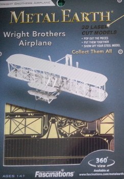 Metal Earth Wright Brothers Airplane