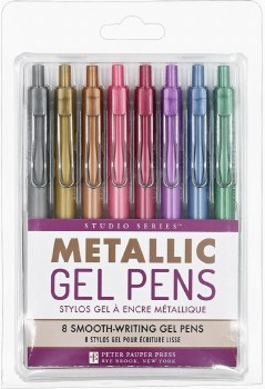 Metallic Gel Pens: Studio Series