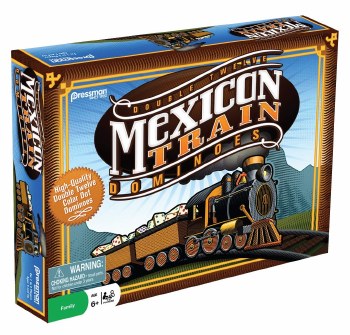Dominoes: Mexican Train by Pressman