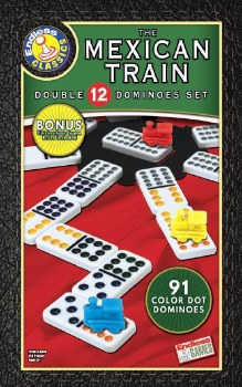 Dominoes: Mexican Train Double 12 Set