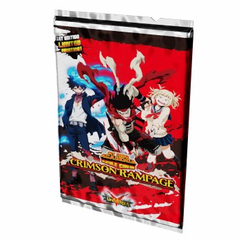 My Hero Academia Collectible Card Game: Crimson Rampage 1st Edition Booster Pack