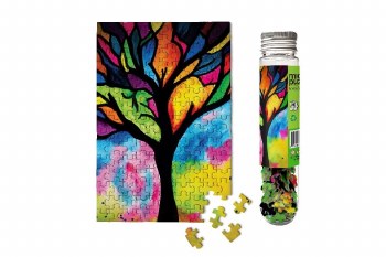 Micro Puzzle: Stained Glass Tree