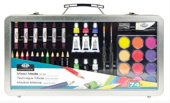 Mixed Media - Large Window Tin