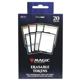 Magic the Gathering Erasable Tokens