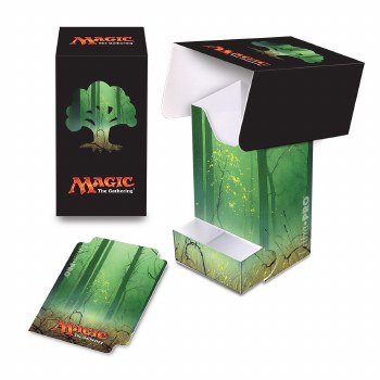 Magic the Gathering Mana Deck Box with Dice Tray Green
