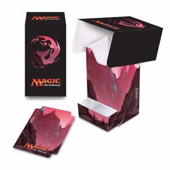 Magic the Gathering Mana Deck Box with Dice Tray Red
