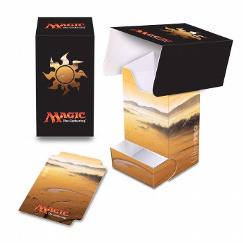 Magic the Gathering Mana Deck Box with Dice Tray White