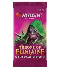 Magic The Gathering Throne of Eldrain Collector Booster Pack