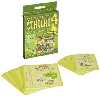 Munchkin: Cthulhu 4 Crazed Caverns Expansion