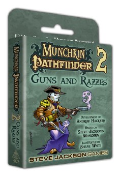 Munchkin: Pathfinder 2 Guns and Razzes Expansion