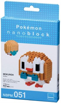 Nanoblock Rowlet 170 pcs
