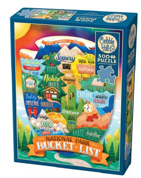 National Park Bucket List 500 pc Puzzle
