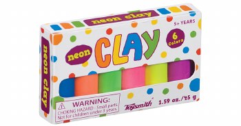 Clay: Mini Neon Modeling Clay