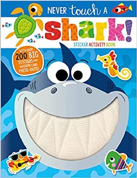 Never Touch a Shark: Sticker Activity Book