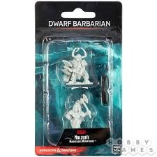 D&amp;D HD Minis: Dwarf Barbarian