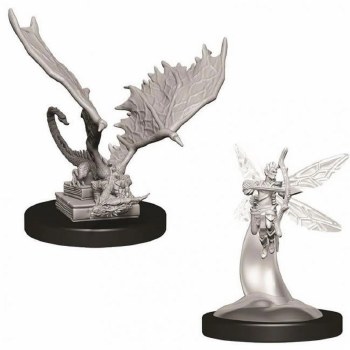 Dungeons &amp; Dragons Nolzur's Marvelous Miniatures: Pseudodragon &amp; Sprite
