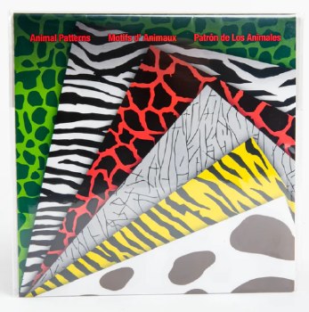 Origami Paper: Animal Patterns