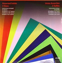Origami Paper: Assorted Solid Colors &amp; Sizes