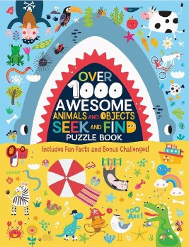 Seek and Find Animals and Objects Puzzle Book