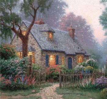 Paint by Numbers: Foxglove Cottage