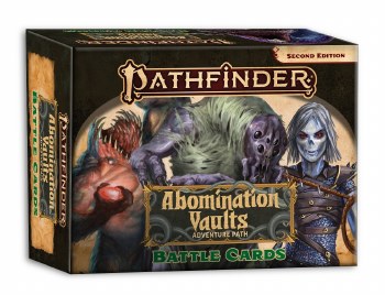 Pathfinder 2nd Edition Battle Cards: Abomination Vaults