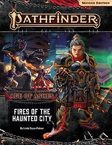 Pathfinder 2nd Edition Adventure Path: Age of Ashes Book Four - Fires of the Haunted City