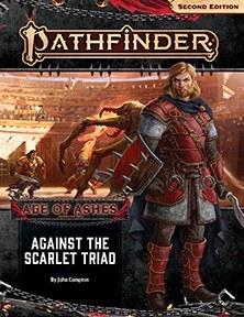 Pathfinder 2nd Edition Adventure Path: Age of Ahses Book Five - Against the Scarlet Triad