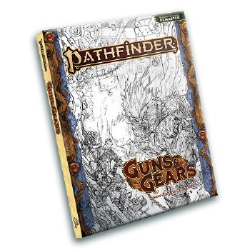 Pathfinder Guns &amp; Gears Second Edition Remastered Sketch Cover