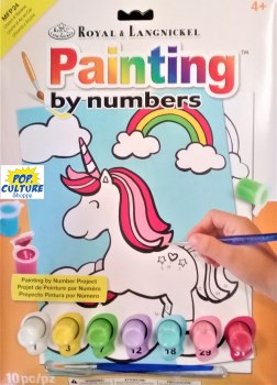 My First Paint By Number: Unicorn &amp; Rainbow